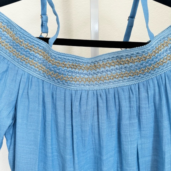 JM collection. Off shoulder blouse. Size Small. Retails: $54.50. NWT. - Picture 5 of 15